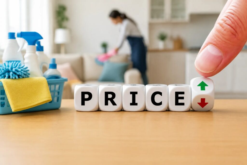 Standard cleaning estimate for a Palm Desert home